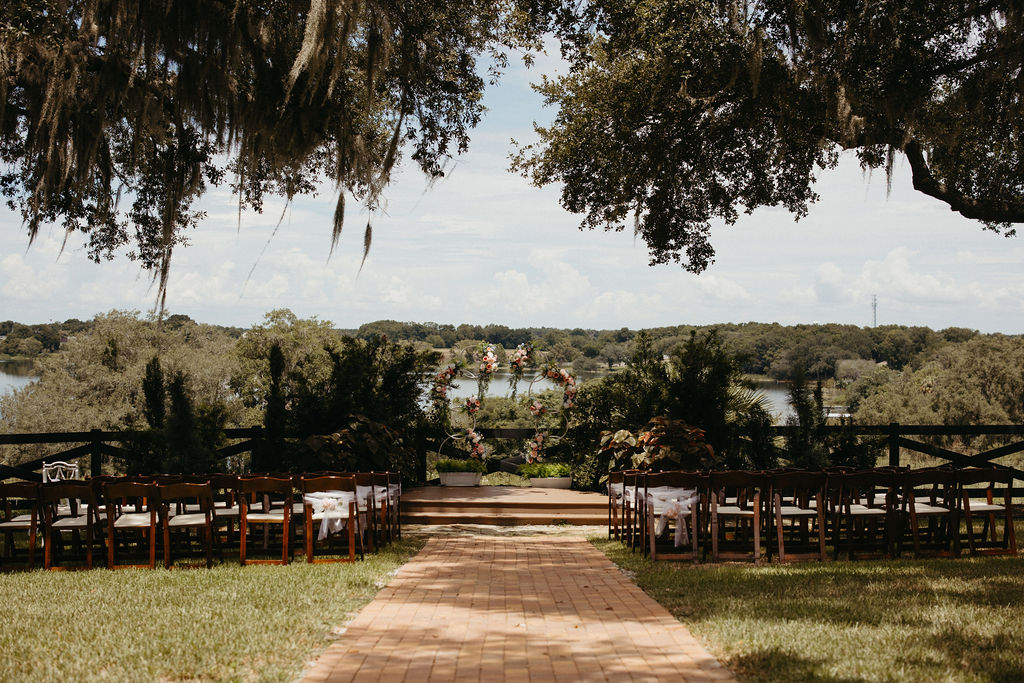 outdoor garden wedding 