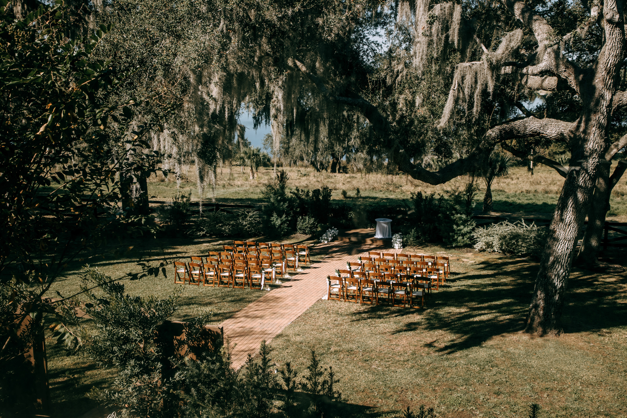 Florida Lakeview Garden Wedding Ceremony Venue