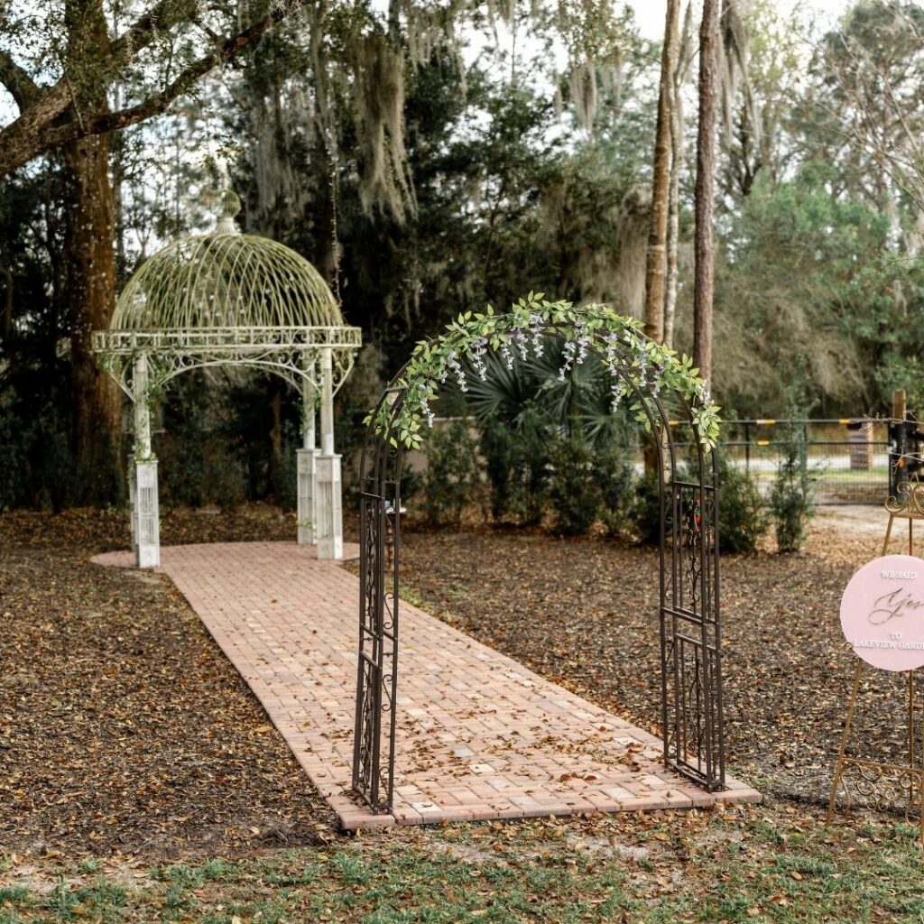 wedding garden gazebo